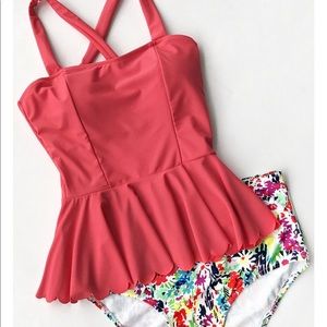 High Wasted Two Piece